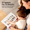 Nova Baby's First Year Photo Frame, 12 Months Newborn Baby Picture Frame, Monthly Birthday Milestone Collage - 4 of 4