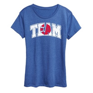 Women's - Instant Message - Team Japan Short Sleeve Graphic T-Shirt - 1 of 4