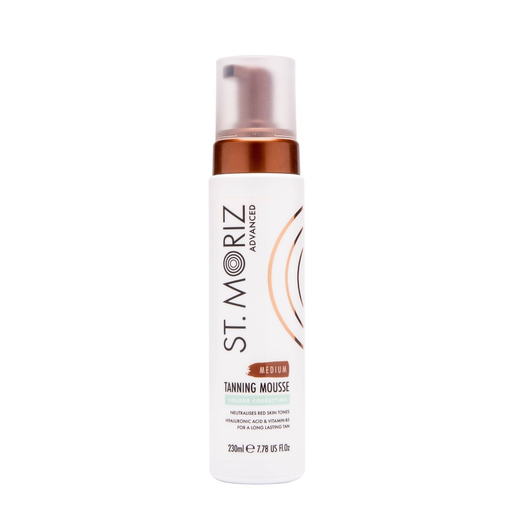 St. Moriz Color Correct Tanning Mousse - Medium - 7.78 fl oz