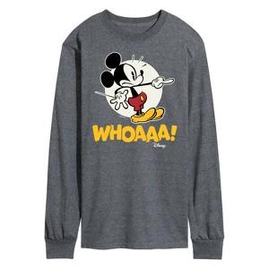Men's - Disney - Mickey Mouse Long Sleeve Graphic T-Shirt - 1 of 4