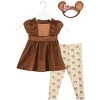 HalloweenCostumes.com Baby Girl Woodsy Bear Costume - 4 of 4