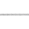 Black Bow Jewelry 4.4mm Solid Concave Anchor Chain Bracelet in 14k White Gold - 2 of 4
