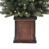 Haute Décor 4.5' Pre-lit Brookdale Fir Potted Artificial Christmas Tree with Dual Color LED Lights - 4 of 4