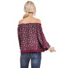 Women's Off The Shoulder Floral Top - umgee - 3 of 4