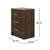 GDFStudio Marlette Modern Faux Wood 3 Drawer Chest - 3 of 4