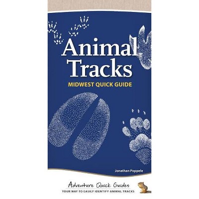 Animal Tracks of the Midwest - (Adventure Quick Guides) by  Jonathan Poppele (Spiral Bound)