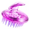 Unique Bargains Soft Plastic Head Message Hair Submissive Brush Purple 1 Pc - 2 of 4