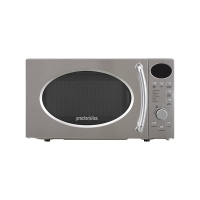 Proctor Silex 0.7 cu ft 700 Watt Microwave Oven - Stainless Steel