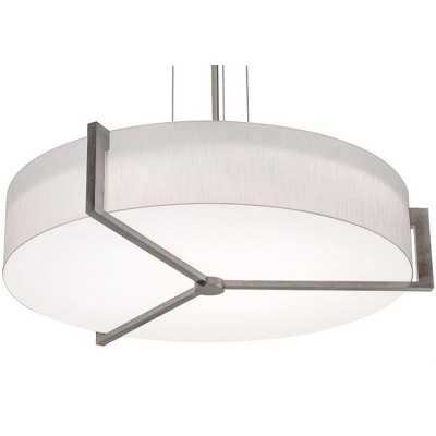 AFX Apex 1 - Light Pendant in  Satin Nickel/Weathered Grey