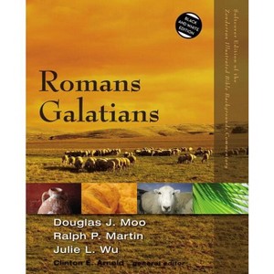 Romans, Galatians - (Zondervan Illustrated Bible Backgrounds Commentary) by  Douglas J Moo & Ralph P Martin & Julie Wu (Paperback) - 1 of 1