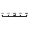 Livex Lighting Oldwick 5 - Light Vanity in  Black - 2 of 4
