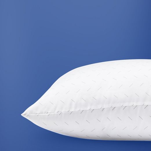 white standard pillow