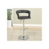 Bar Stool Counter Height Chairs Set of 2 Adjustable Height Kitchen Island Stools - 2 of 4