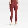 Women's High-Rise Contrast Piped 7/8 Leggings - JoyLab™ - 2 of 3