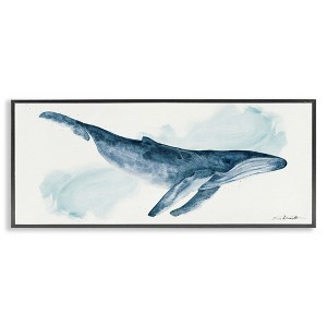 Stupell Industries Nautical Humpback Whale Framed Giclee Art - 1 of 4