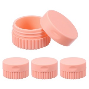 Unique Bargains Silicone Cream Leakproof Travel Decorative Jars 0.68oz 4 Pcs - 1 of 4