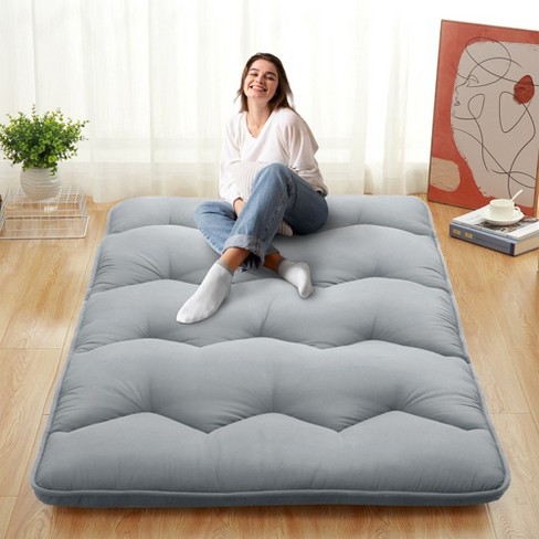 Japanese Floor Mattress for Adults Kids, Japanese Futon Mattress Sleeping  Mattress for Floor Foldable Mattress, Tatami Mat, Roll Up Mattress Camping