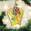 Old World Christmas Blown Glass Ornament for Christmas Tree, Gardening Gloves - 2 of 4
