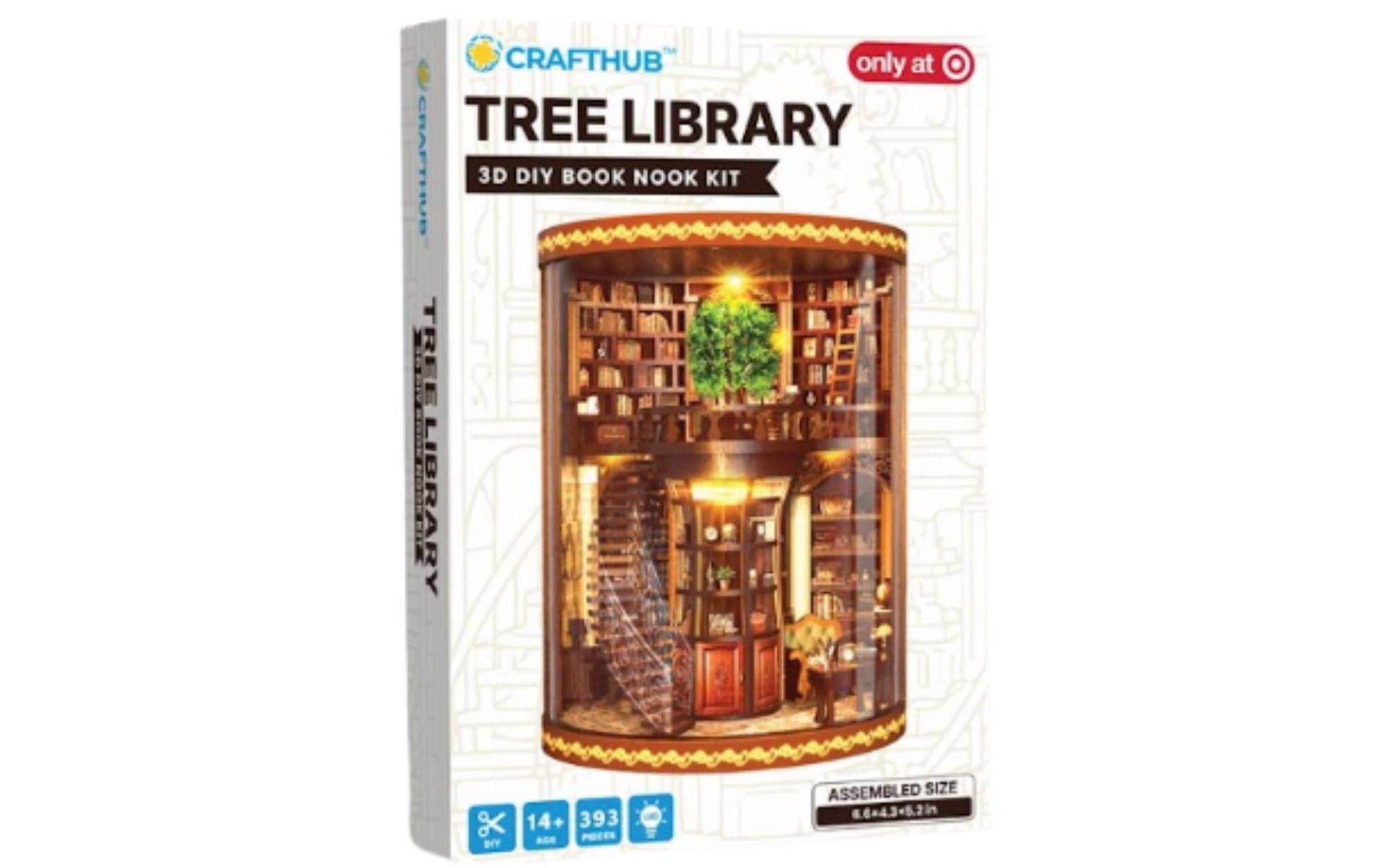 Crafhub BookNooks: Tree Library