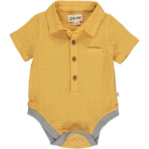 Gender Neutral Kid's Helford Woven Onesie - ME & HENRY - 1 of 1