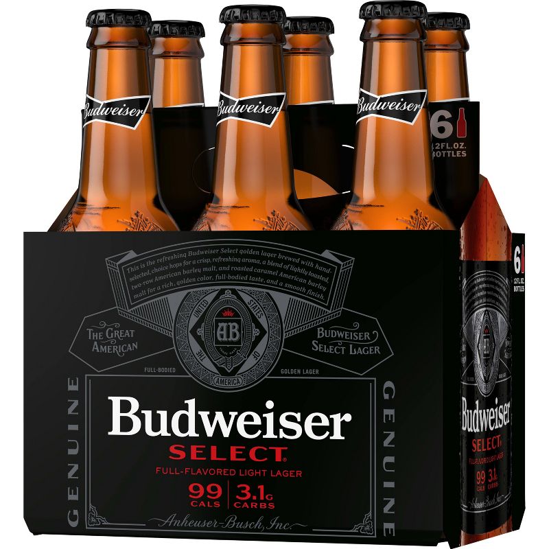 Budweiser Select Beer - 6pk/12 fl oz Bottles, 4 of 12