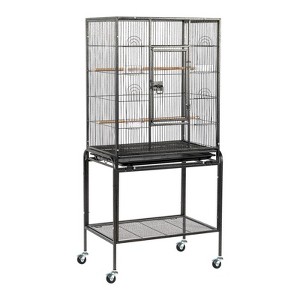 Karl Home 53-inch Large Flight Bird Cage with Rolling Stand & Storage Shelf - 1 of 4