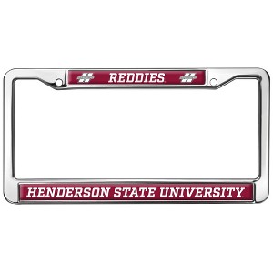 Henderson State University Reddies Full Size Standard License Plate Metal Frame - 1 of 4