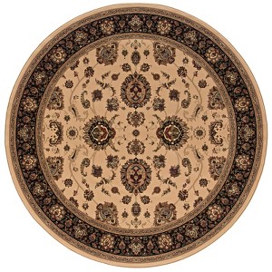 Oriental Weavers Ariana 130/7 Ivory/ Black Indoor Area Rug - 6' Round - 1 of 1