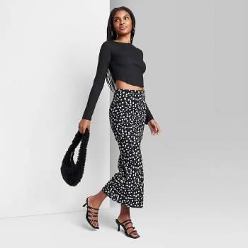 BNWT Womens Sz 14 Target Gok Spots Print Silky Shapewear Suspender Skirt  RRP $50