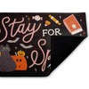 Stupell Industries Stay for Spell Halloween Welcome Printed Outdoor Door Mat, design by Laura Marshall, 18"x30" - 2 of 4