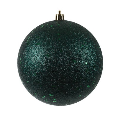 Vickerman Midnight Green Ball Ornament