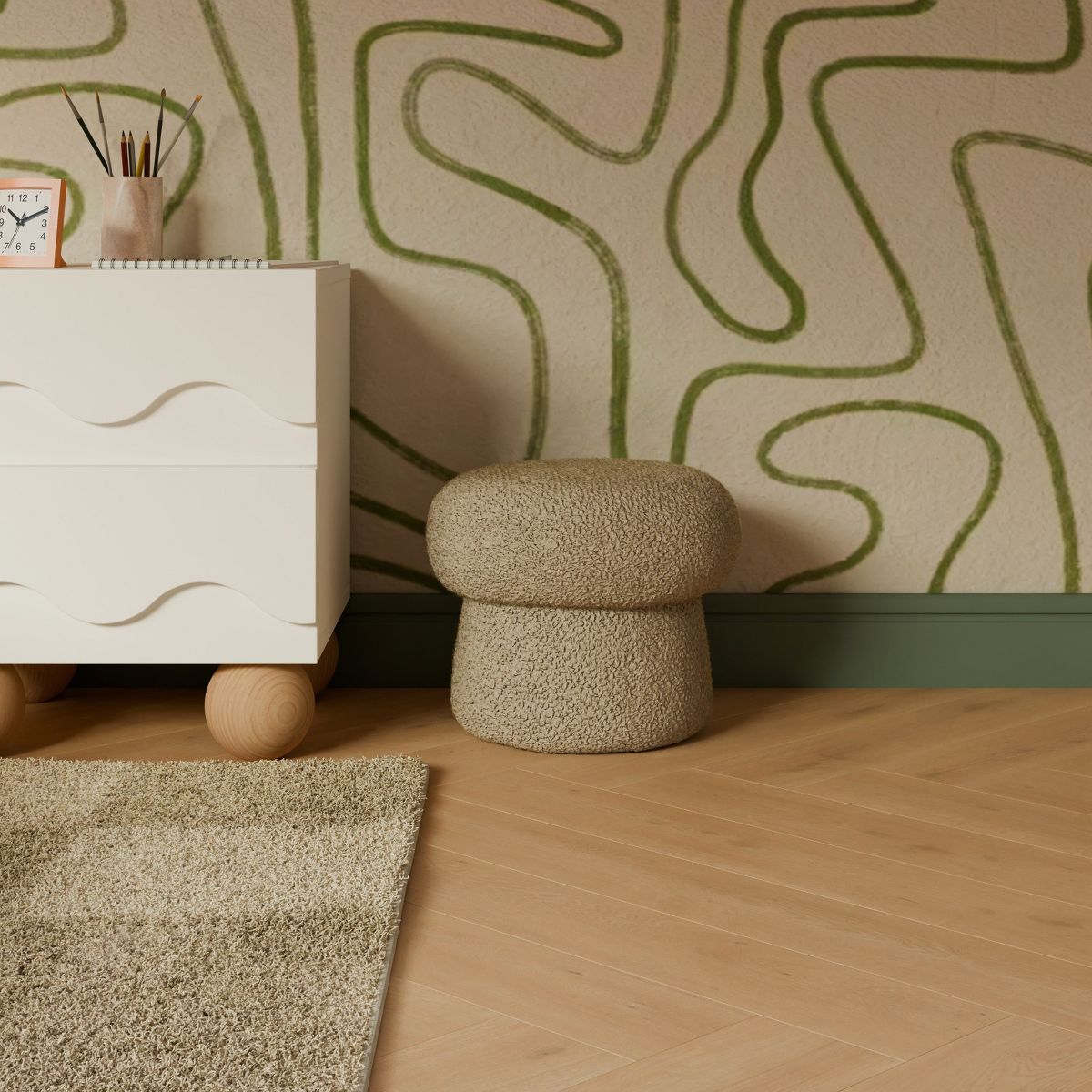 Babyletto Mini Mushroom Pouf