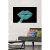 Trends International Tina Lavoie - Aqua Glitter Lipstick Unframed Wall Poster Prints - 2 of 4