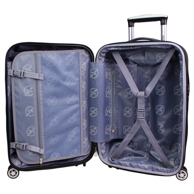 World Traveler Contour Hardside 3-Piece Spinner Luggage Set, 4 of 8