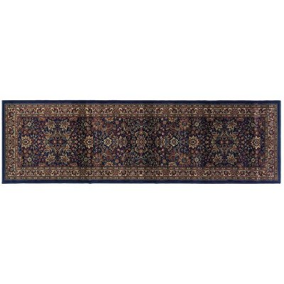 Ariana Blue Persian Border Low Pile Area Rug