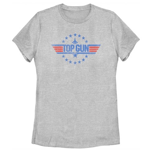 Top Gun - Iceman - Juniors Cropped Cotton Blend T-Shirt 