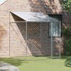 vidaXL Dog Cage Grey Galvanized Steel 6.6 x 6.6 x 6.6 ft Durable - 4 of 4