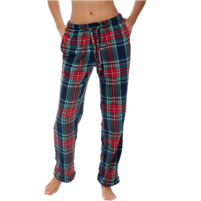 Just Love Womens Buffalo Plaid & Winter Print Micro Fleece Pajama Pants -  Christmas Pjs 45802-10735-1x : Target