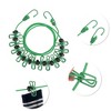 Unique Bargains with Metal Clips*12 & Windproof Beads*13 Clothesline 1 Pc - 3 of 4
