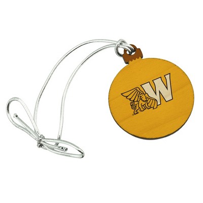 Missouri Western State University Primary Logo Mini Small Tiny Wood Christmas Tree Holiday Ornament