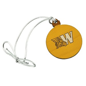 Missouri Western State University Primary Logo Mini Small Tiny Wood Christmas Tree Holiday Ornament - 1 of 4