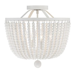 Crystorama Lighting Rylee 4 - Light Pendant in  Matte White - 1 of 2