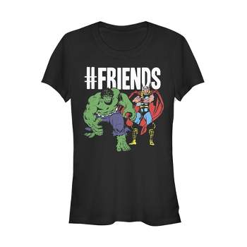 Juniors Womens Marvel # Thor Hulk T-Shirt