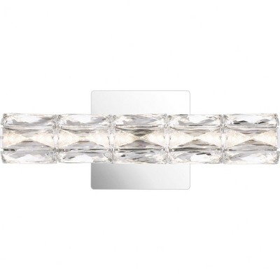 Quoizel Lighting Luster 1 - Light Vanity in  Polished Chrome