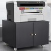NicBex 2-Door Mobile File Cabinet with Adjustable Shelf,Steel Copier Stand Mobile Pedestal File Printer Stand for Home Office Printing Areas - 2 of 4