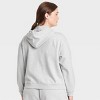 Women's Fleece Zip-Up Sweatshirt - Auden™ - image 2 of 4