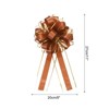 Unique Bargains Christmas Wedding Car Basket Gift Wrapping Big Pull Bow 5 Pcs - 2 of 4