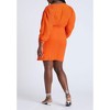 ELOQUII Women's Plus Size Plisse Mini Dress - 3 of 3
