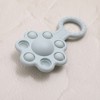 Silicone Baby Pop-it Flower Rattle - Engage Your Baby's Senses with Vibrant Colors and Popping Delight with Sensory Teething Fun (MultiColor) - 2 of 4