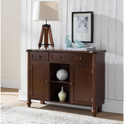 Kings Brand Furniture Wood Sideboard Buffet Cabinet Console Table, Walnut